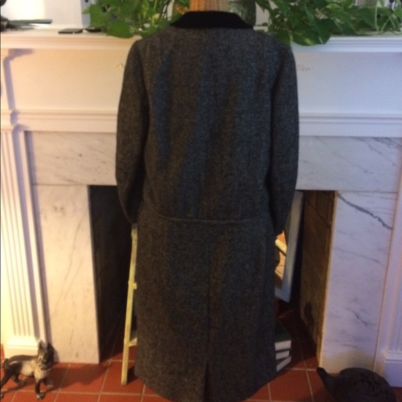 VTG 50’s Couture Black Tweed Jackie O Style Suit - Picture 4 of 8